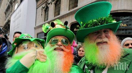 ирландците празнуват свети патрик
