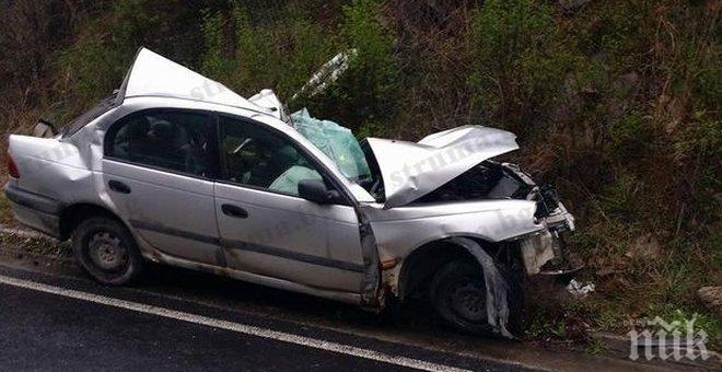 Верижна катастрофа и пожар в тунел в Япония