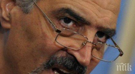 башар джафари външната намеса възпрепятства разрешаването сирийския конфликт