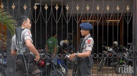 трима терористи били ликвидирани индонезийския остров сулавеси