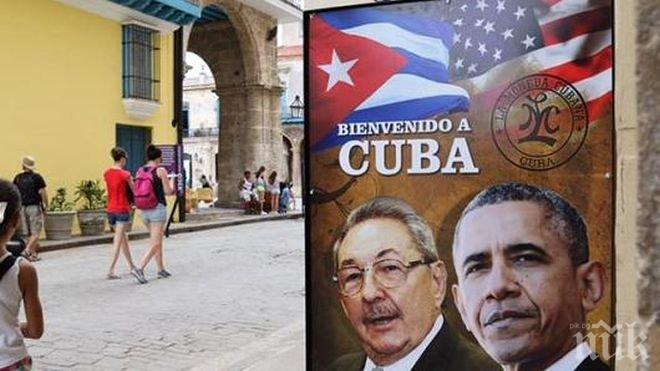 Обама отлетя за Куба, насред протести в Маями и Хавана (обновена)