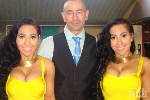 Тази снимка не е фотошоп! Две еднояйчни близначки възнамеряват да родят от общото си гадже! 