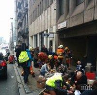 Сапьори са произвели контролиран взрив на улица в Брюксел
