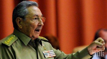 президентът сащ благодари кубинския лидер духа откритост