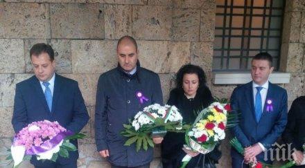 цветанов министри герб преклониха паметта цар калоян велико търново