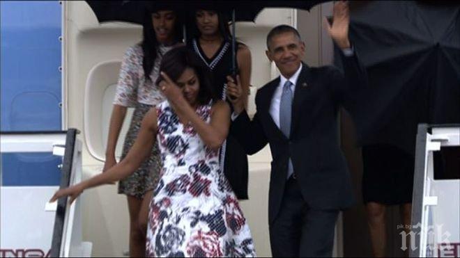 Барак Обама пристигна в Хавана (обновена) 