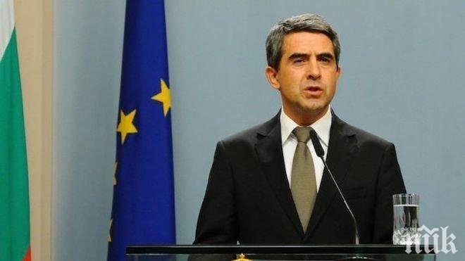 Плевнелиев: България остро осъжда терористичните актове в Брюксел