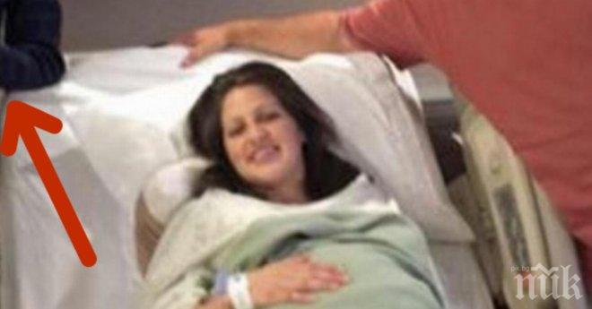 Бременна жена изпраща СМС до грешен номер. Появяват се двама напълно непознати и тя не вярва на очите си!