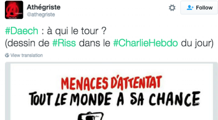 шарли ебдо пророческа карикатура