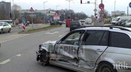 154 леки тежки катастрофи софия последното денонощие