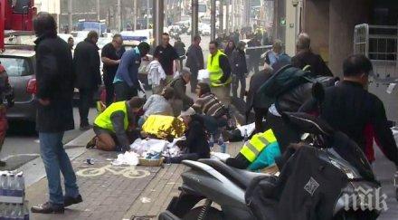 белгия почете жертвите минута мълчание