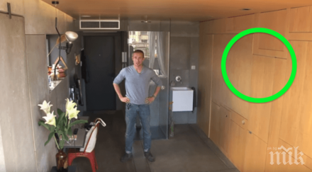 майка вижда апартамента притеснена ужасена докосва стените никой вярва очите