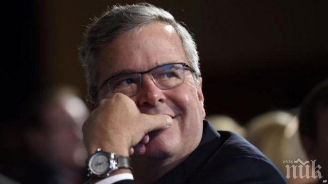Джеб Буш подкрепи Тед Круз на предварителните избори за президент на САЩ