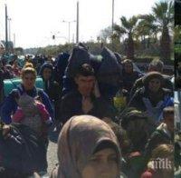 Бежанци блокираха основната магистрала в Гърция, обявиха гладна стачка 