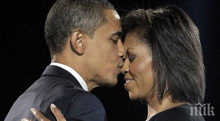 обама съпругата танцуваха танго един друг