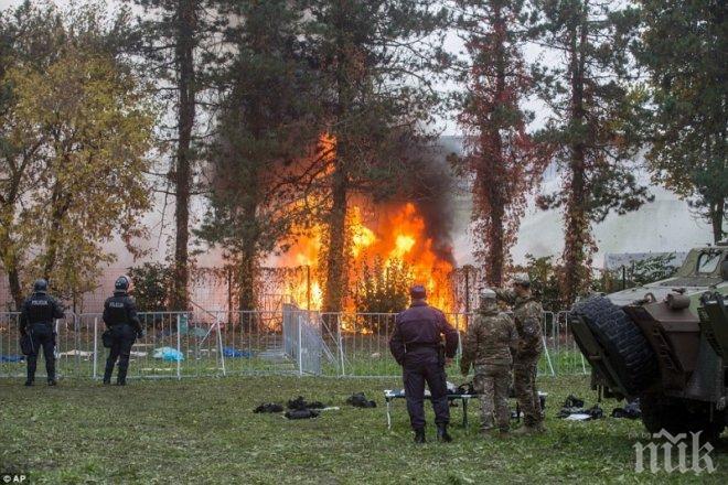 В Швеция изгориха до основи бъдещ приют за бежанци