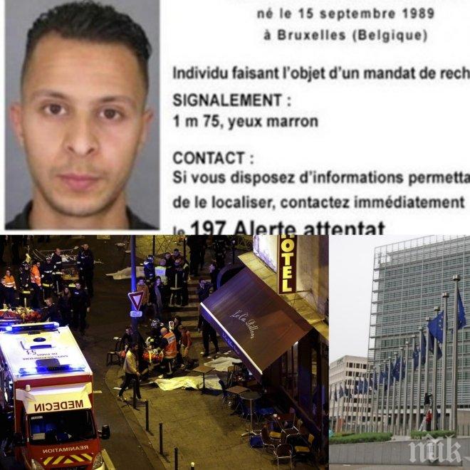 ЗЛОВЕЩО! Парижкият атентатор Абдеслам готвел атаки в Белгия като тези във Франция, ето кървавия му план