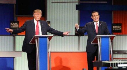 кандидат президентите сащ нападнаха нежните половинки