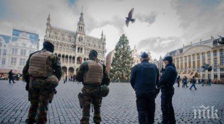 напрежението брюксел стихва стотици събраха площада борсата