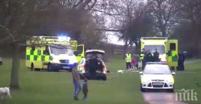 Трагедия! Надуваем замък уби 7-годишно момиченце на великденски фестивал (видео)