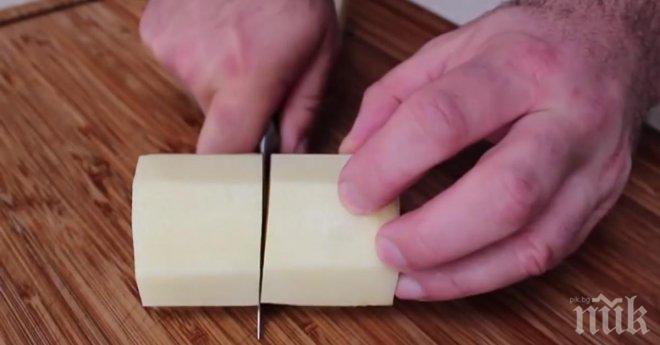 Можеш да превърнеш картофите във вкусно изкушение с формата на цилиндър съвсем лесно!
