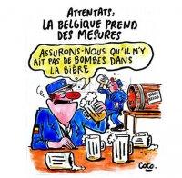 Шарли Ебдо се подигра жестоко с белгийската полиция