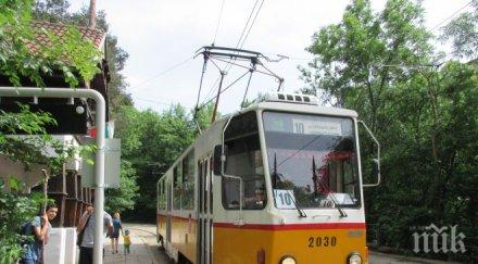 извънредно пик нещо страшно случва трамвай номер спря внезапно гората лозенец