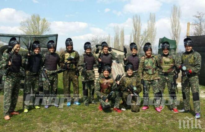 Македония тренира с пушки за националите, отнесоха се пренебрежително към лъвовете