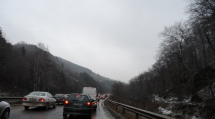 катастрофа затапи движението перник софия