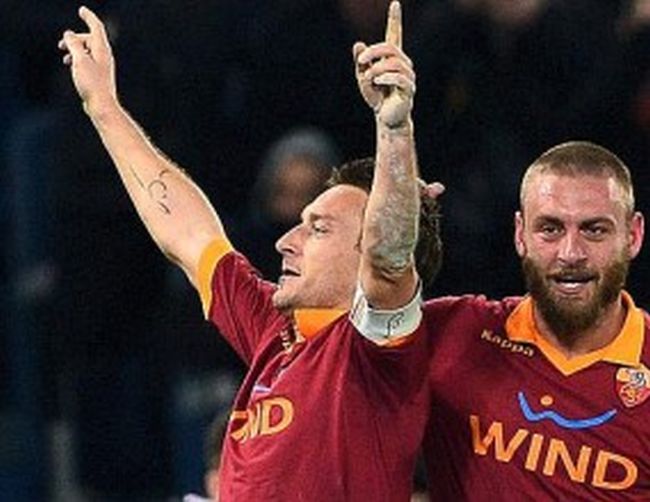 Тоти взриви Олимпико с уникален гол и нокаутира Юве