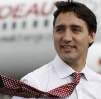 Канадския премиер Трюдо стана хит в интернет (снимка)