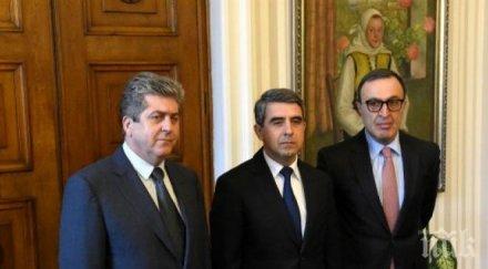 трима президенти откриха обновената колекционна зала нвим