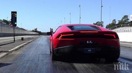 вижте бързото ламборгини мощност 1800 коня видео