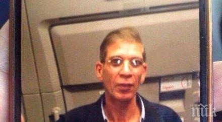 похитителят египетския самолет бил виждал жена децата години