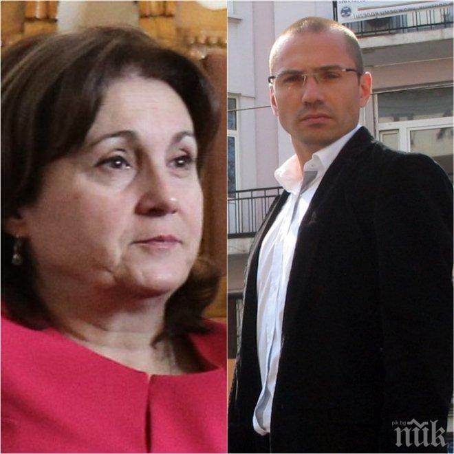 Евродепутатът Джамбазки съсипа Бъчварова: Оценката ми за работата й е 2 с пет релси!