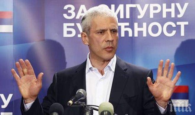 Тадич: Сърбия има мрачно бъдеще, има брутална медийна мапинулация