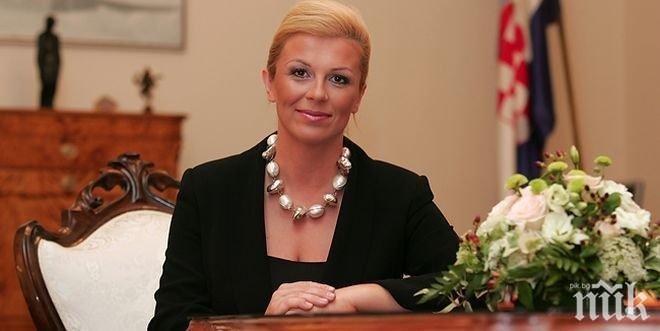 Президентът на Хърватия на официално посещение у нас