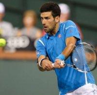 Безапелационен Джокович на полуфинал в Маями