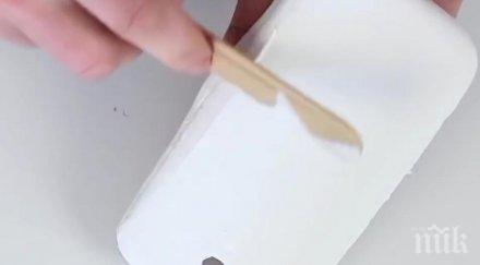 човек смесва силикон картофено нишесте полученият резултат добрият подарък рожден ден