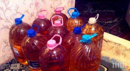 иззеха литра алкохол без бандерол проверка товарен автомобил полицията самоков