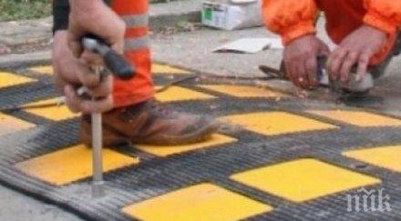 слагат легнали полицаи магистралите