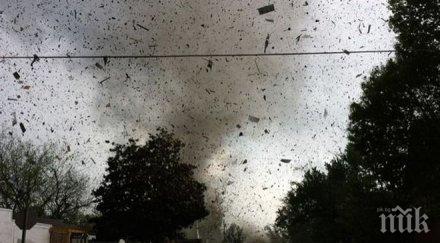 мощно торнадо връхлетя оклахома