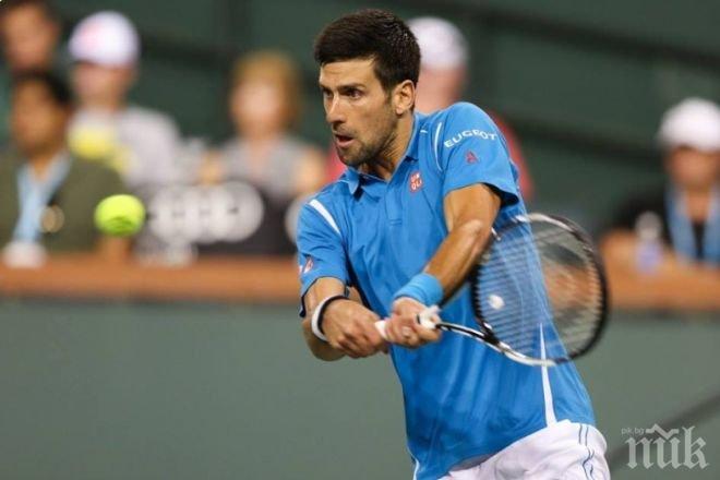 Безапелационен Джокович на полуфинал в Маями