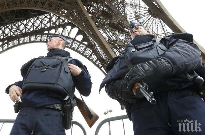 Френската полиция ликвидира в понеделник сутринта мъж, който преди това