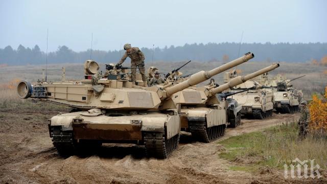 САЩ ни пращат танкова бригада да ни пази от руска агресия 