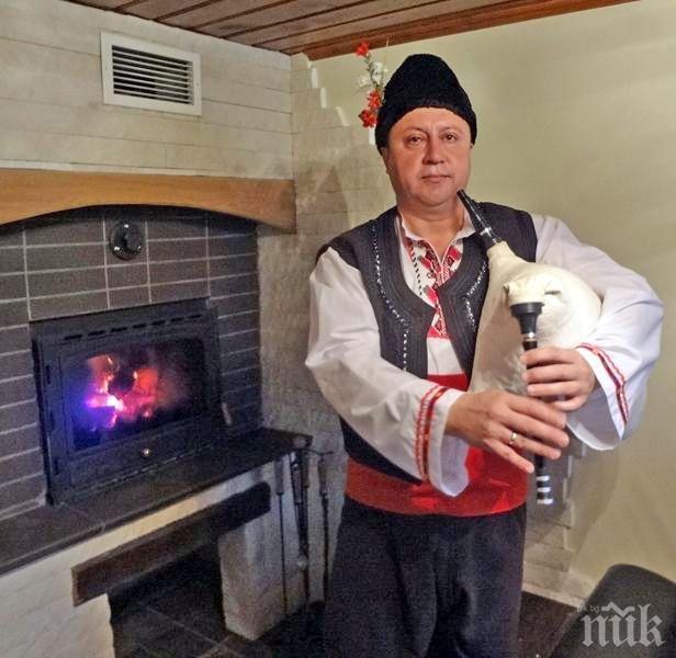 Кмет си купи гайда, учи се да свири