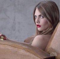 Кара Делевин се връща на модния подиум, макар и в депресия 