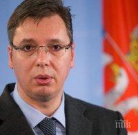 Вучич: Сръбското правителство не следва политиката на „Велика Сърбия“
