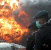 Експлозии във френския град Бордо! Гръмнаха камиони на фирма за транспортиране на опасни товари 