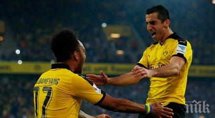 дортмунд запази интригата титлата драматичен обрат вердер